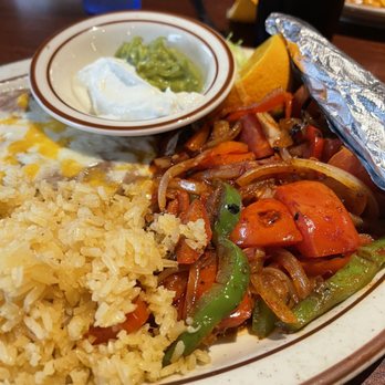 Los Compadres - Veggie fajitas.. - Mexican Near Me - Reno, Nevada