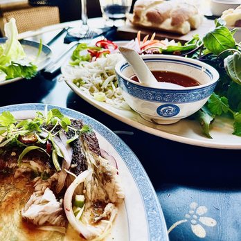 LSXO - The fried sea bass in lettuce wraps - Vietnamese Near Me - Huntington Beach, California LSXO - The fried sea bass in lettuce wraps - Vietnamese Near Me - Huntington Beach, California