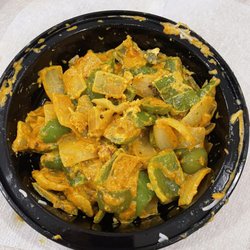 New India Sweets & Restaurant - Chicken tiki masala...all onions..little meat