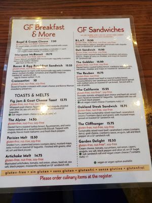 Menu photo 3 Mariposa Baking Company Oakland, CA