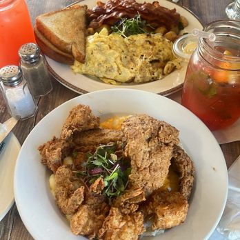 Bayview Kitchen - Egg White Omelette, Whiting w/Grits , Sunrise and Hawaiian mimosa! - Wraps Near Me - Amityville, New York Bayview Kitchen - Egg White Omelette, Whiting w/Grits , Sunrise and Hawaiian mimosa! - Wraps Near Me - Amityville, New York