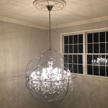 Baran Electric - Chandelier install in my foyer and family room - Electricians Near Me