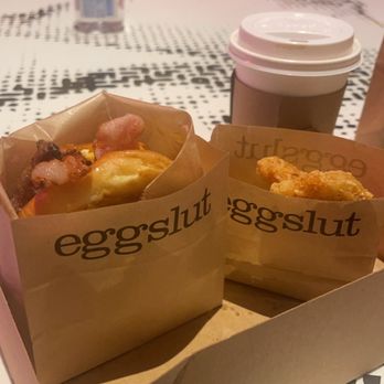 Eggslut - Fairfax sandwich and truffle hash browns - Breakfast & Brunch Near Me - Las Vegas, Nevada