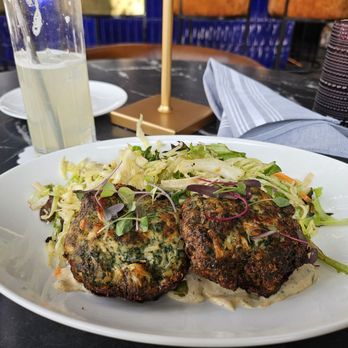 Call Me Pearl - Crab cakes - packed full of . Creamy dressing instead of East Coast Old Bay seasoning - Cocktail Bars Near Me - Denver, Colorado