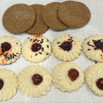 Stock's Bakery - Molasses cookies up top chewy and some spices nice fall treat. The cherry and raspberry butter cookies are so yummy. - Bakeries Near Me - Philadelphia, Pennsylvania Stock's Bakery - Molasses cookies up top chewy and some spices nice fall treat. The cherry and raspberry butter cookies are so yummy. - Bakeries Near Me - Philadelphia, Pennsylvania