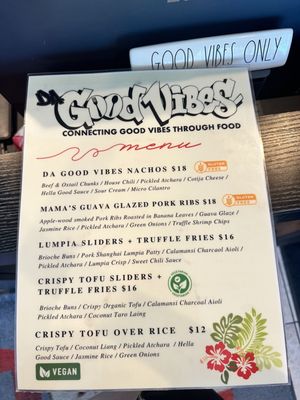 Menu photo 2 Da Good Vibes Union City, CA Menu photo 2 Da Good Vibes Union City, CA