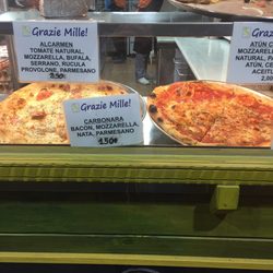 Grazie Mille - You can order by the slice