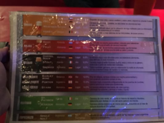 Menu photo 2 Falkner San Carlos, C
