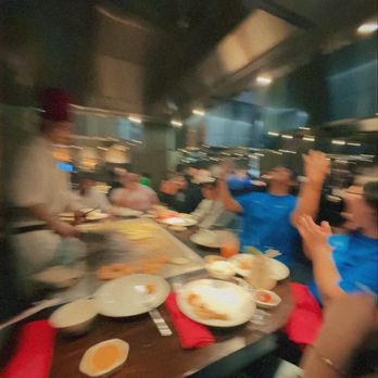 Benihana - Chef Nathan providing the best entertainment during our meal. - Teppanyaki Near Me - Arcadia, California Benihana - Chef Nathan providing the best entertainment during our meal. - Teppanyaki Near Me - Arcadia, California