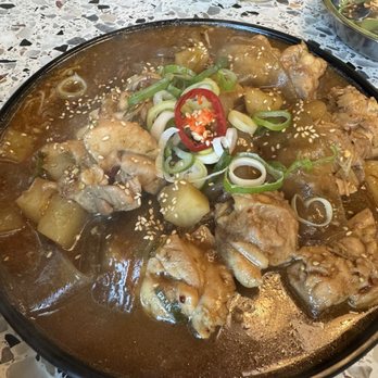 INS Ice Beer - braised chicken - Korean Near Me - Buena Park, California