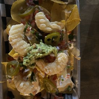 Tacobaby - Shrimp Nachos, Cantina Blend and Birria all of these are not photographed as I was too busy enjoying them and forgot!! - Tacos Near Me - Wilmington, North Carolina Tacobaby - Shrimp Nachos, Cantina Blend and Birria all of these are not photographed as I was too busy enjoying them and forgot!! - Tacos Near Me - Wilmington, North Carolina