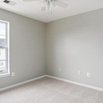 Custom Colors - Striped walls bedroom after - General Contractors Near Me - Springfield, Virginia