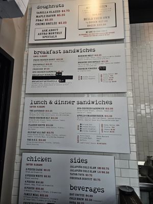 Menu photo 1 Astro Doughnuts & Fried Chicken Washington, DC, DC