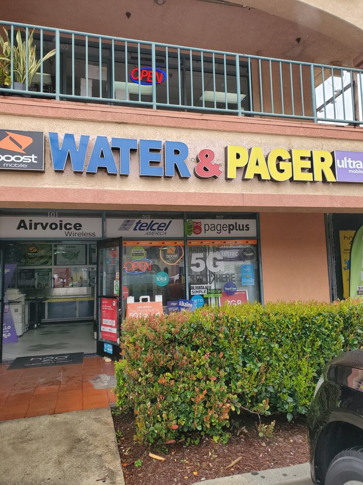 Water & Pager Logo
