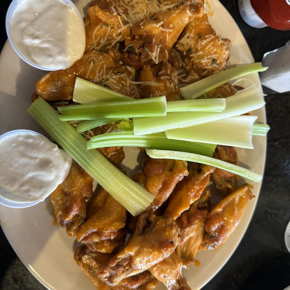 Anchor Bar - Spicy Garlic Parm and Original Wings - Chicken Wings Near Me - Buffalo, New York
