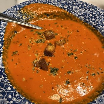 Crossroads Cookery - Tomato basil soup - American Near Me - Sapulpa, Oklahoma Crossroads Cookery - Tomato basil soup - American Near Me - Sapulpa, Oklahoma