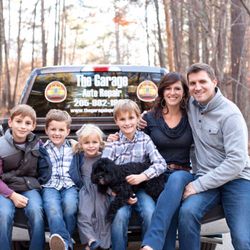 The Garage - The owners: Bob, Greta, and their 4 children.
