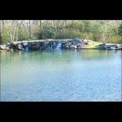 Cinco Ranch Water Park - The pond adjacent to the pool and across from the tennis courts