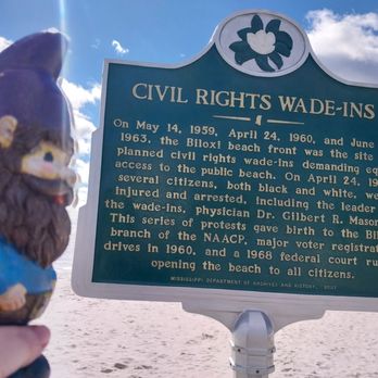 Civil Rights Wade-Ins - Landmarks & Historical Buildings Near Me - Biloxi, Mississippi Civil Rights Wade-Ins - Landmarks & Historical Buildings Near Me - Biloxi, Mississippi