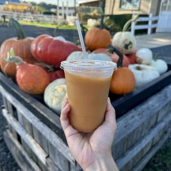 Johnson's Locust Hall Farm - Apple cider slush - Attraction Farms Near Me - Jobstown, New Jersey