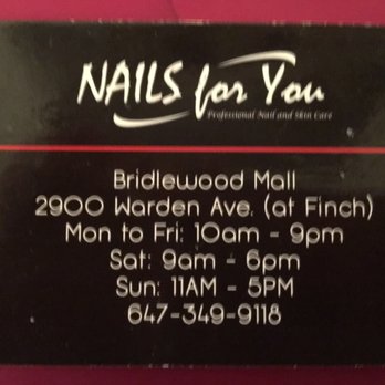 Nails For You - My proof I was at your store. Sylvia K - Nail Salons Near Me - Scarborough, Ontario