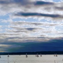 Golden Gardens Park - View at 1929pdt (8/4/22)
