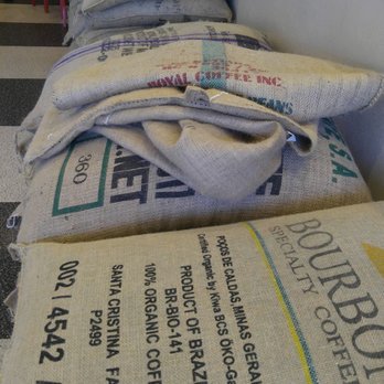 Koffi - Burlap sacs of coffee beans - Coffee & Tea Near Me - Rancho Mirage, California Koffi - Burlap sacs of coffee beans - Coffee & Tea Near Me - Rancho Mirage, California
