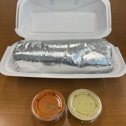 The Masala Taco - Red Sauce and Green Sauce
