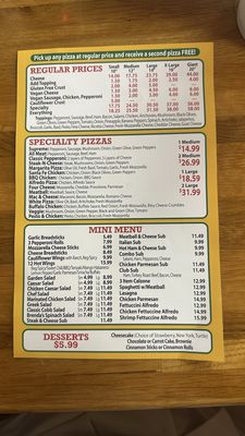 Menu photo 5 Pizza Classics San Antonio, TX Menu photo 5 Pizza Classics San Antonio, TX