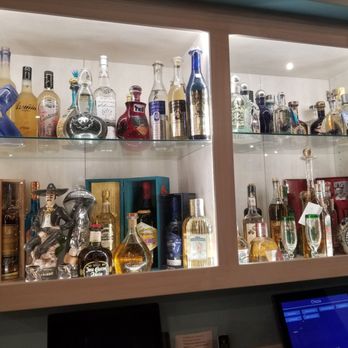 Choza - Some great tequilas in the case - Mexican Near Me - Tigard, Oregon