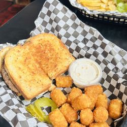 Big Foot Inn - Patty Melt with Tots