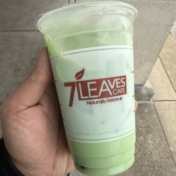 7 Leaves Cafe - Mung Bean Milk Tea - Bubble Tea Near Me - San Francisco, California 7 Leaves Cafe - Mung Bean Milk Tea - Bubble Tea Near Me - San Francisco, California
