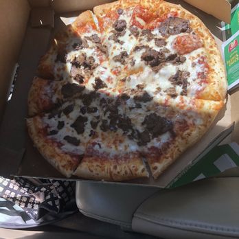 Marco's Pizza - Medium Original Build Your Own Pizza with steak - Pizza Near Me - Tucson, Arizona