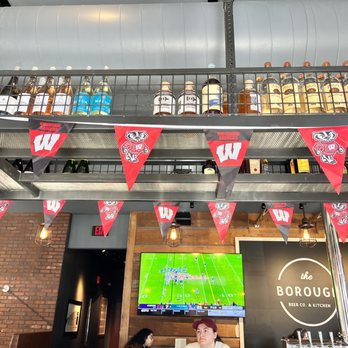 The Borough Kitchen and Cocktails - Wisconsin flags! - Brewpubs Near Me - Madison, Wisconsin The Borough Kitchen and Cocktails - Wisconsin flags! - Brewpubs Near Me - Madison, Wisconsin