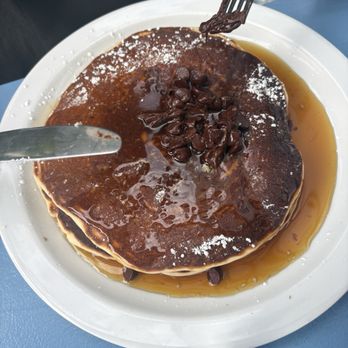 Harbor Breakfast - Dark chocolate pancakes - Diners Near Me - San Diego, California Harbor Breakfast - Dark chocolate pancakes - Diners Near Me - San Diego, California