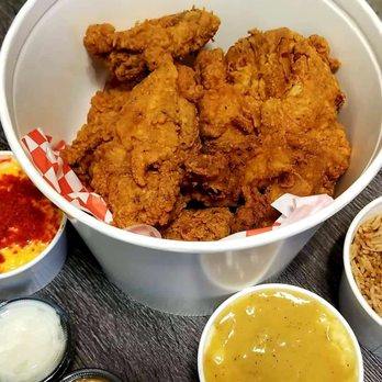 Fryd Bird - The spread. - Chicken Wings Near Me - Mesa, Arizona