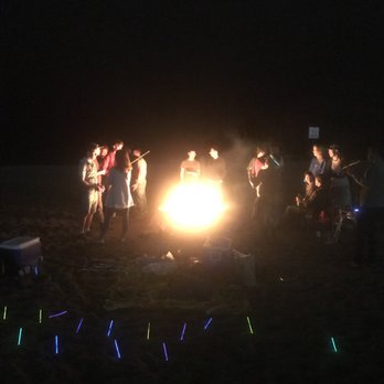 Dockweiler State Beach - bonfire party - Beaches Near Me - Playa Del Rey, California