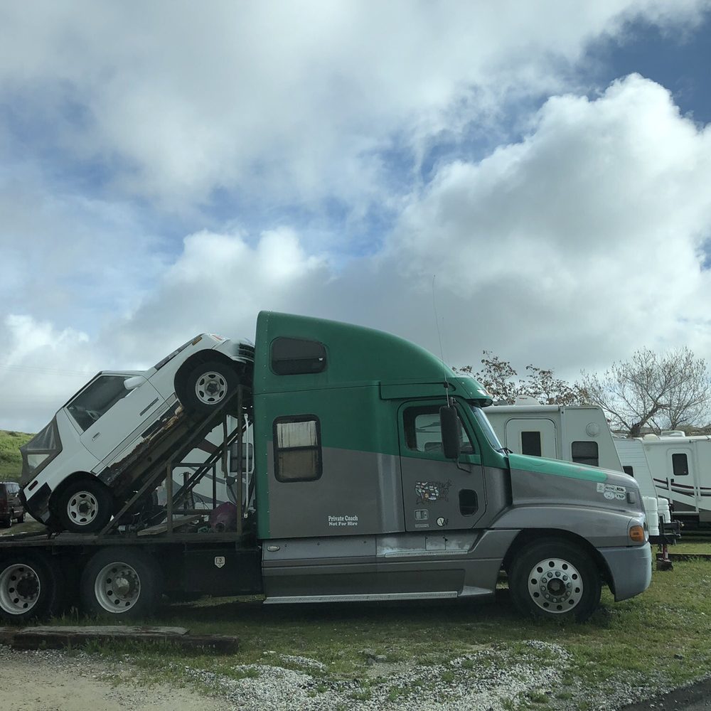 This is what you view when you pull into your site.
