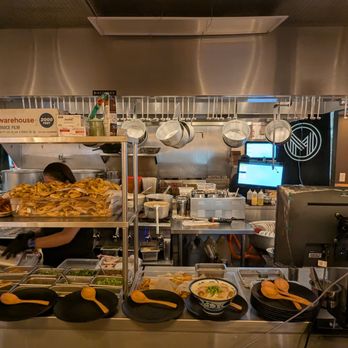 Mensho Ramen - A seat at the counter with a nice view of the action in the kitchen! - Ramen Near Me - Mesa, Arizona Mensho Ramen - A seat at the counter with a nice view of the action in the kitchen! - Ramen Near Me - Mesa, Arizona