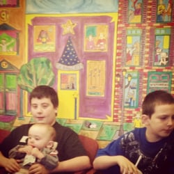 Wilkes and Warner - My boys waiting to be called back