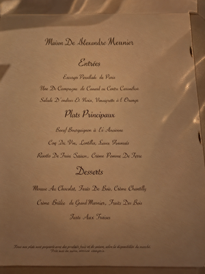 Menu photo 3 Beaujolais Bistro Reno, NV