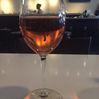 Bar Dough - Glass of sparkling rose - Italian Near Me - Denver, Colorado