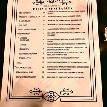 The Social Speakeasy - Food Menu - Speakeasies Near Me - Montgomery , Texas The Social Speakeasy - Food Menu - Speakeasies Near Me - Montgomery , Texas