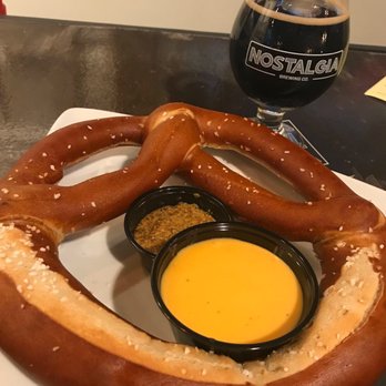 Nostalgia Brewing - Pretzel ($8) - Beer Bar Near Me - Gahanna, Ohio Nostalgia Brewing - Pretzel ($8) - Beer Bar Near Me - Gahanna, Ohio