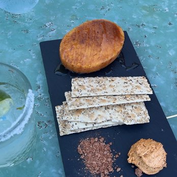 Rusty Pelican - Miami - complimentary cornbread & crackers - Seafood Near Me - Key Biscayne, Florida Rusty Pelican - Miami - complimentary cornbread & crackers - Seafood Near Me - Key Biscayne, Florida