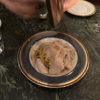 Bar Crenn - Tagliatelle $75 - very small amount, pasta does not taste anything special - Wine Bars Near Me - San Francisco, California