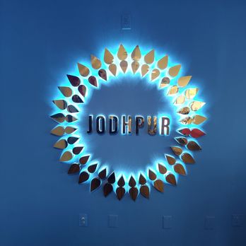 Jodhpur - Beautiful sign at the entrance - Indian Near Me - Herndon, Virginia
