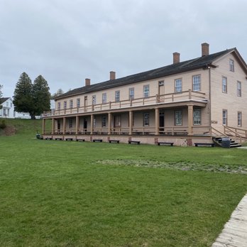 Fort Mackinac - Soldiers quarters - Landmarks & Historical Buildings Near Me - Mackinac Island, Michigan