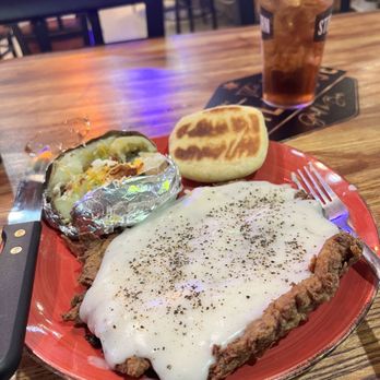 Jail House Bar & Grill - Chicken fried steak - Bars Near Me - Rocksprings, Texas