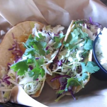 The Promiscuous Fork - Blackened Salmon tacos starters. - Barbeque Near Me - La Jolla, California The Promiscuous Fork - Blackened Salmon tacos starters. - Barbeque Near Me - La Jolla, California